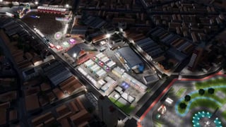 visualização do projeto de expansão do parque do povo em campina grande